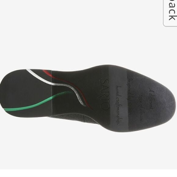 Sarto "Eda 3" black glitter loafer item number 563239 size 7 NWT - Picture 6 of 10